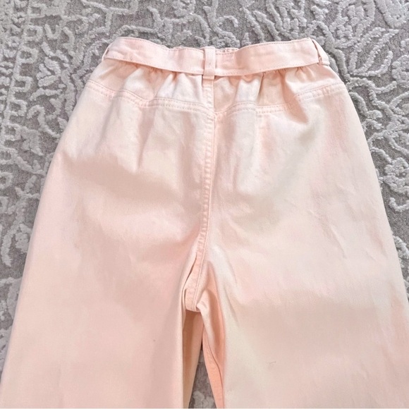 F&F Girls High Waist Dye Wash Denim Pant - Picture 9 of 13